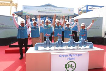 Terbanyak di Asia Tenggara, PLN resmikan 21 unit green hydrogen plant