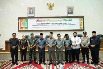 DPRD Inhil gelar rapat paripurna akhir masa jabatan Bupati dan Wabup Inhil