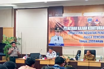 BPBD OKU Timur "up grade" kemampuan personel hadapi bencana alam