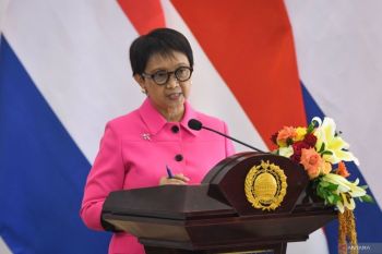 Menlu Retno Marsudi ungkap pemerintah sulit kontak tiga WNI di Gaza