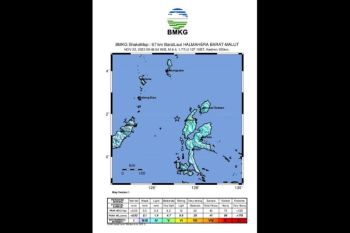 Gempa magnitudo 6,4 guncang Laut Maluku dipicu deformasi batuan dalam