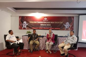 KPU Agam ajak wartawan tingkatkan partisipasi pemilih Pemilu