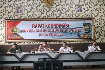 Polres Lampung Selatan siapkan 448 personel amankan Natal 2023