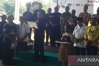 Bawaslu Biak Numfor deklarasikan kampanye damai peserta Pemilu 2024