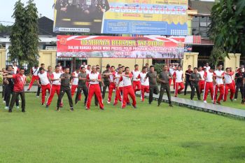 Polres Pasaman Barat tingkatkan sinergitas dengan TNI jelang pemilu