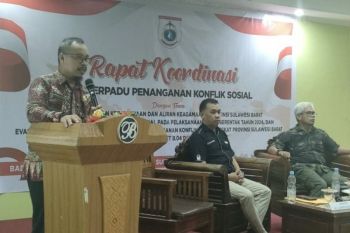 Kesbangpol perkuat pengawasan mencegah potensi konflik sosial di Sulbar