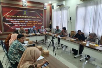 Kemenkumham Sumbar gelar rapat penyusunan laporan SIPKUMHAM bahas dugaan perundungan di sekolah