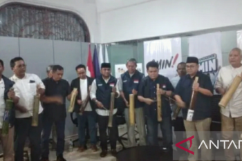Kentongan bambu mendukungan AMIN sudah menyebar ke pelosok nusantara