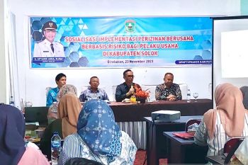 Pemerintah Kabupaten Solok permudah perizinan pelaku usaha mikro