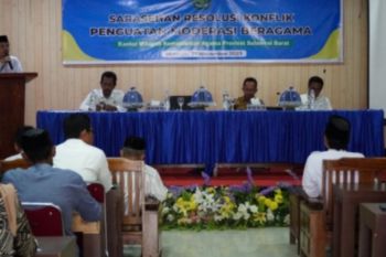 Sulbar perkuat silaturahmi aktor penjaga kerukunan beragama