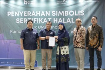 Telkom membantu 498 UMKM kantongi sertifikasi halal