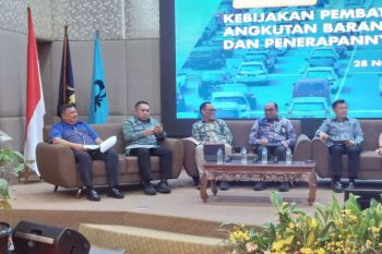 Kemenhub: Pembatasan angkutan barang pada masa libur membantu mengurangi kepadatan