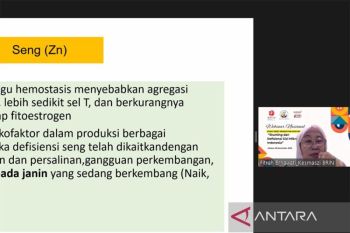 BRIN sebut stunting dapat ditangani konsumsi mineral seng