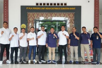 Kunjungi PLN, HIPMI Sumbar jajaki peluang sinergi