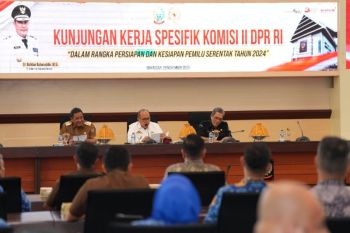 Komisi II DPR RI mengapresiasi upaya Pemprov Sulsel sukseskan Pemilu 2024