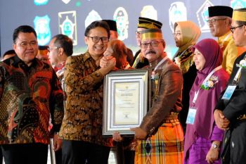 Kemenkes berikan penghargaan kota sehat untuk Kabupaten Gowa