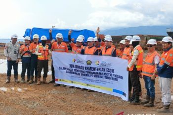 Kementerian ESDM monitoring pembangunan smelter PT. Ceria Kolaka