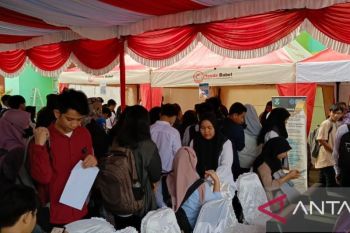 Ratusan pencari kerja ikuti Job Fair  Babel