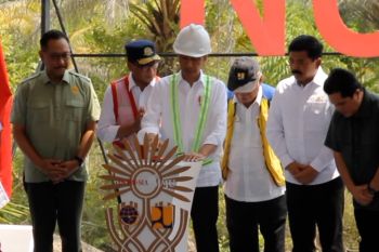 Presiden&nbsp;Jokowi resmikan pembangunan Bandara VVIP IKN