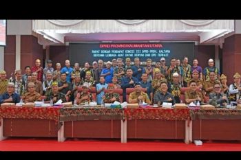 Dengar pendapat dari Lembaga Dayak Lundayeh bahas infrastruktur