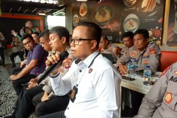 Polda Sumsel gandeng wartawan dalam ciptakan suasana kondusif Pemilu