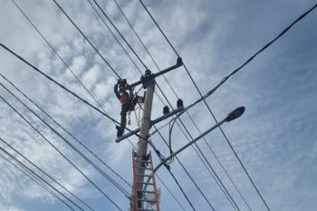 PLN pulihkan jaringan listrik yang terdampak cuaca ekstrem Natuna
