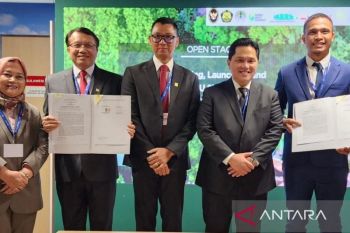 Sinergi BUMN di COP28 Dubai, PLN dan PTBA kerjasama manfaatkan FABA PLTU