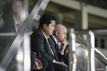 Ketua Umum PSSI ucapkan selamat ulang tahun kepada Presiden FIFA