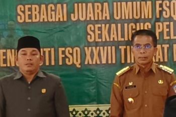 Wakil Ketua II DPRD bangga dengan kesuksesan Kafilah FSQ Murung Raya
