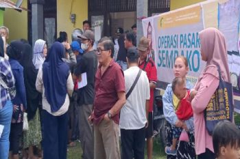 DPKUKMP gelar Operasi Pasar antisipasi inflasi jelang Natal-Tahun Baru