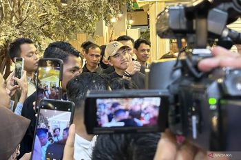 Ketum PSI, Kaesang temui "influencer" muda di Kota Malang
