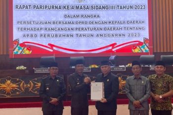 DPRD Murung Raya dan Pemkab Paripurna persetujuan bersama Raperda tentang APBD perubahan 2023