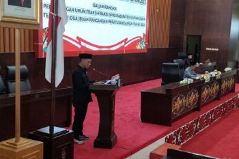 Fraksi Demokrat-Golkar : Raperda pendidikan Pancasila dan wawasan kebangsaan sangat penting