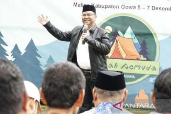 Kemenag Sulsel bersama FKUB menggelar Kemah Pemuda Lintas Agama