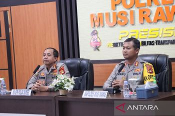 Polisi periksa perkembangan siswa Latja Diktuba Polri di Musi Rawas