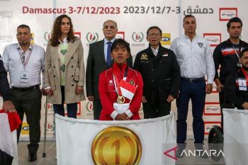 Indonesia berhasil raih tiga medali emas di hari pertama Wounded Homelands Games