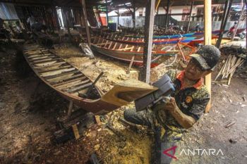 Pesona Geopark Meratus di kampung "Seribu Jukung" Pulau Sewangi