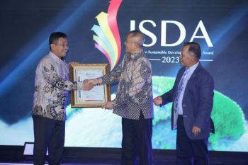 PLN UIP Sulawesi menyabet penghargaan ISDA 2023 kategori Platinum