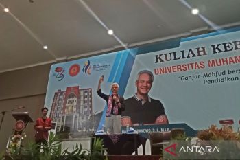 Capres Ganjar mengajak masyarakat wujudkan pemilu damai