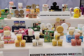 BPOM menemukan 181 jenis kosmetik berbahan terlarang