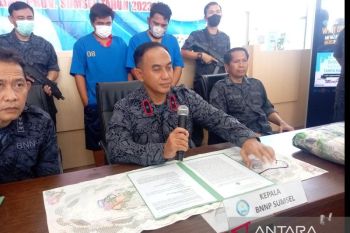 Kurir berhasil ditangkap BNNP Sumsel buru sindikat pemilik sabu lima kilogram