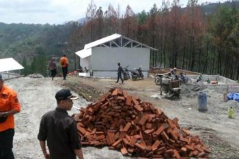 BPBD Ponorogo: Pembangunan huntara pengungsi tanah retak capai 63 persen