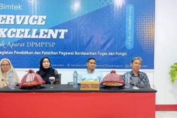 Sulbar tingkatkan kemampuan SDM pejabat layani investor