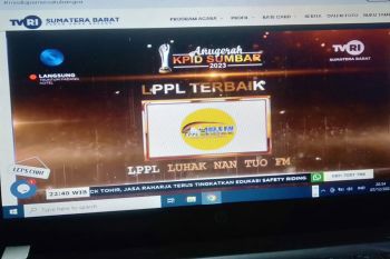 Tanah Datar raih dua penghargaan anugrah KPID Sumatera Barat 2023