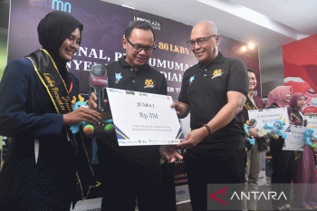Juara Lomba Presenter ANTARA