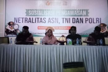 Bawaslu Lutim ingatkan ASN dan TNI-Polri bersikap netral pada pemilu