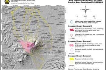 PVMBG mencatat peningkatan gempa tektonik lokal di Gunung Salak