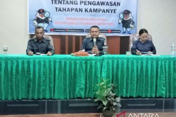 Bawaslu Kabupaten Kupang bubarkan kampanye enam parpol tanpa STTP