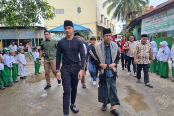 Kaesang Pangarep menemui pimpinan Ponpes UlumulQuran DDIHasanuddin