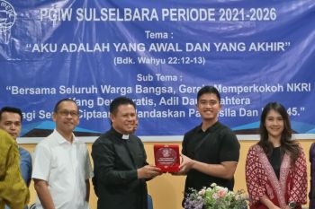 Kaesang Pangarep mengajak warga Makassar gunakan hak pilihnya dalam Pemilu